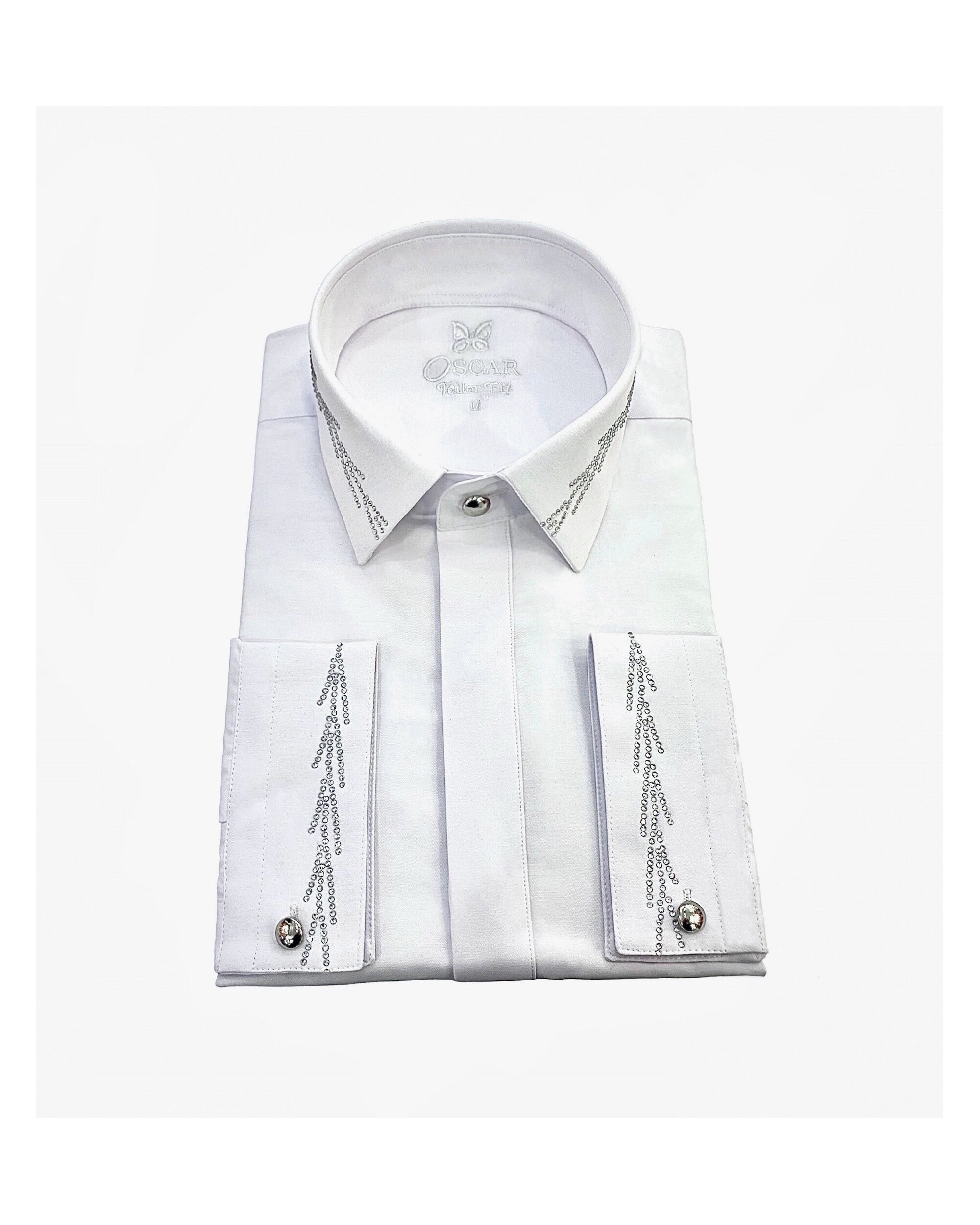 Chemise cérémonie strass...