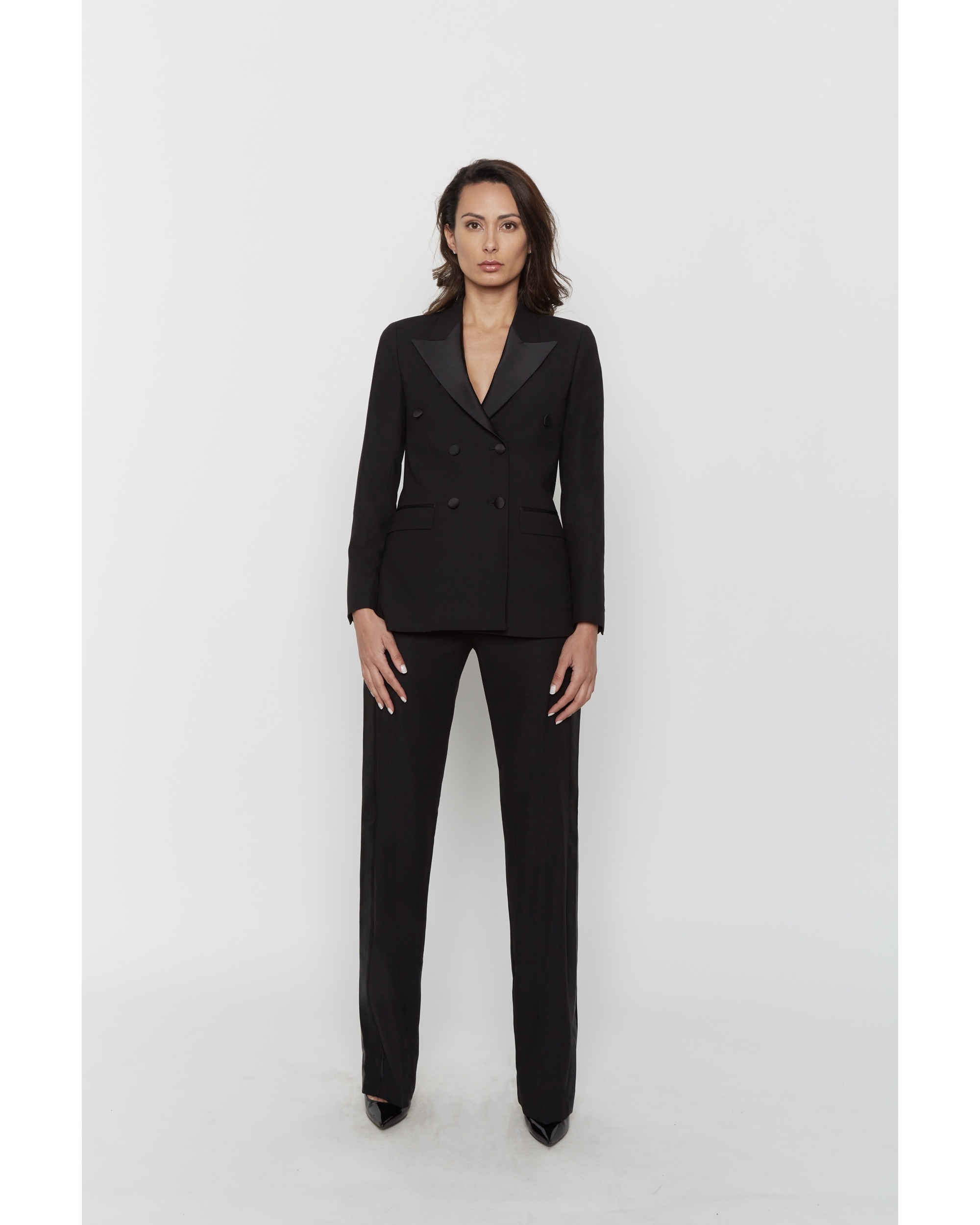 Smoking Femme Croisé...