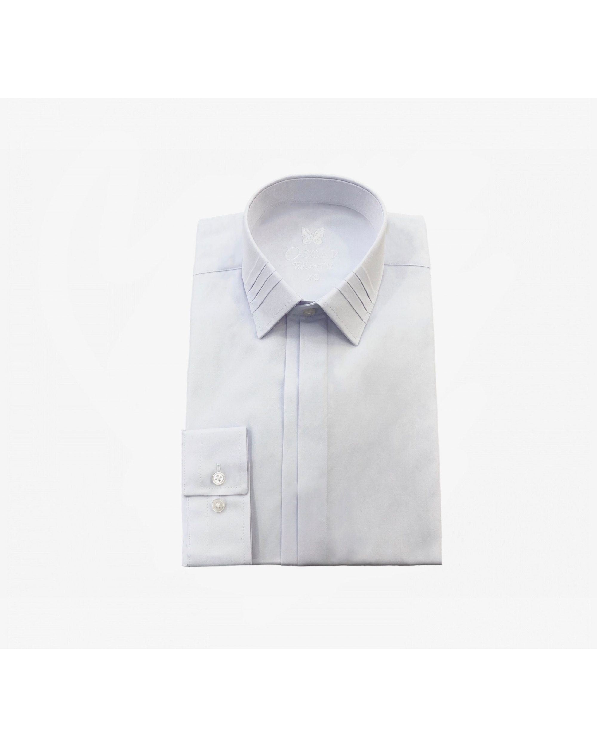 Chemise cérémonie blanc à...