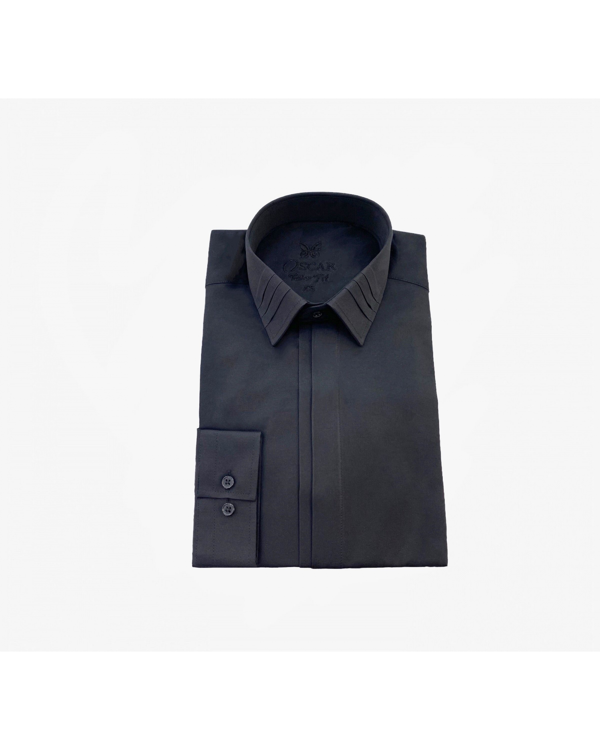 Chemise cérémonie noir à...