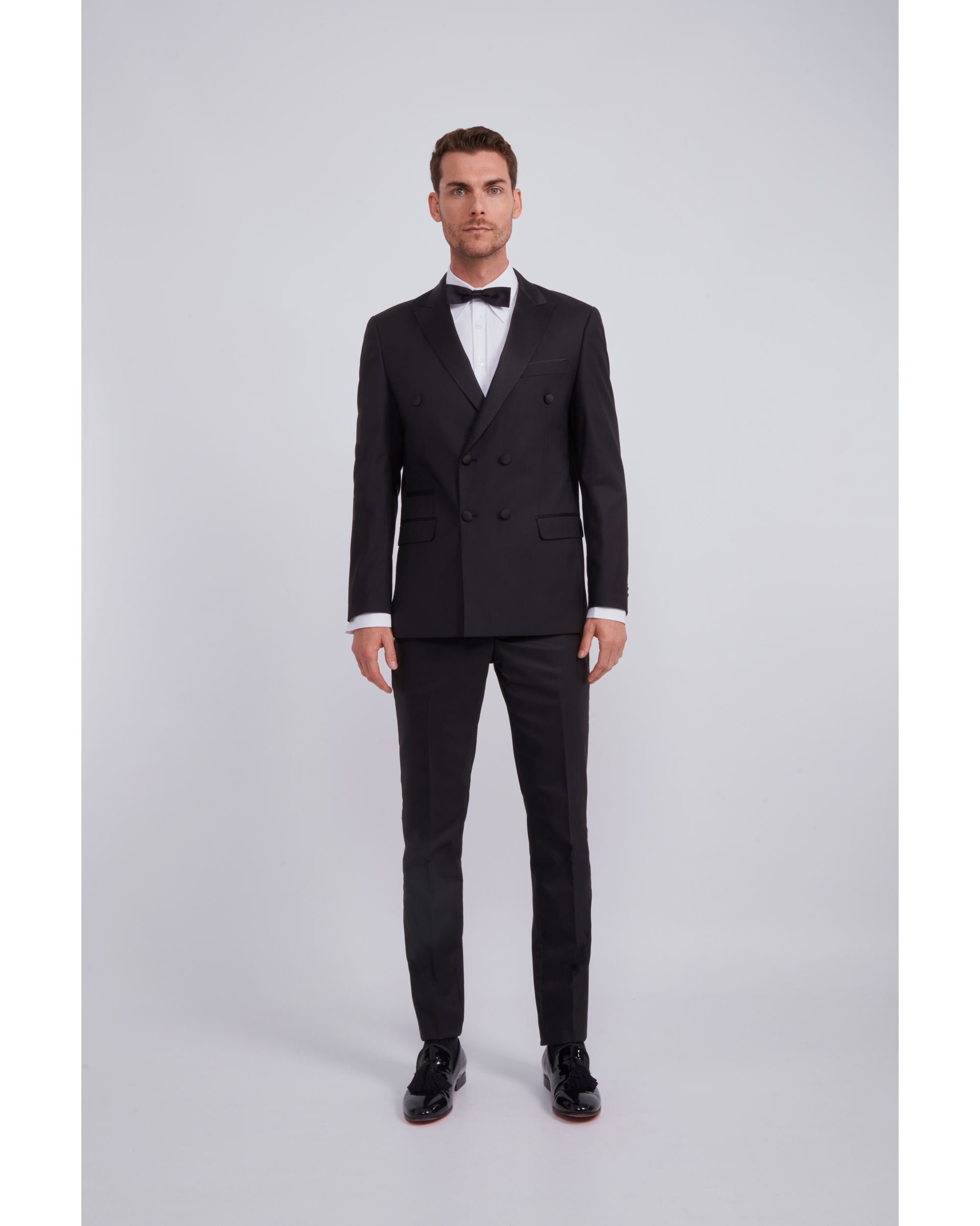 Smoking Croisé Noir