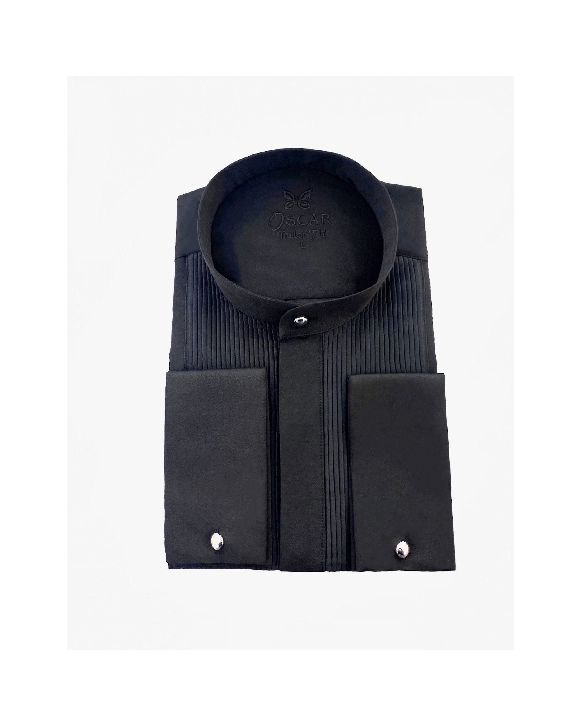 Chemise cérémonie noir col...