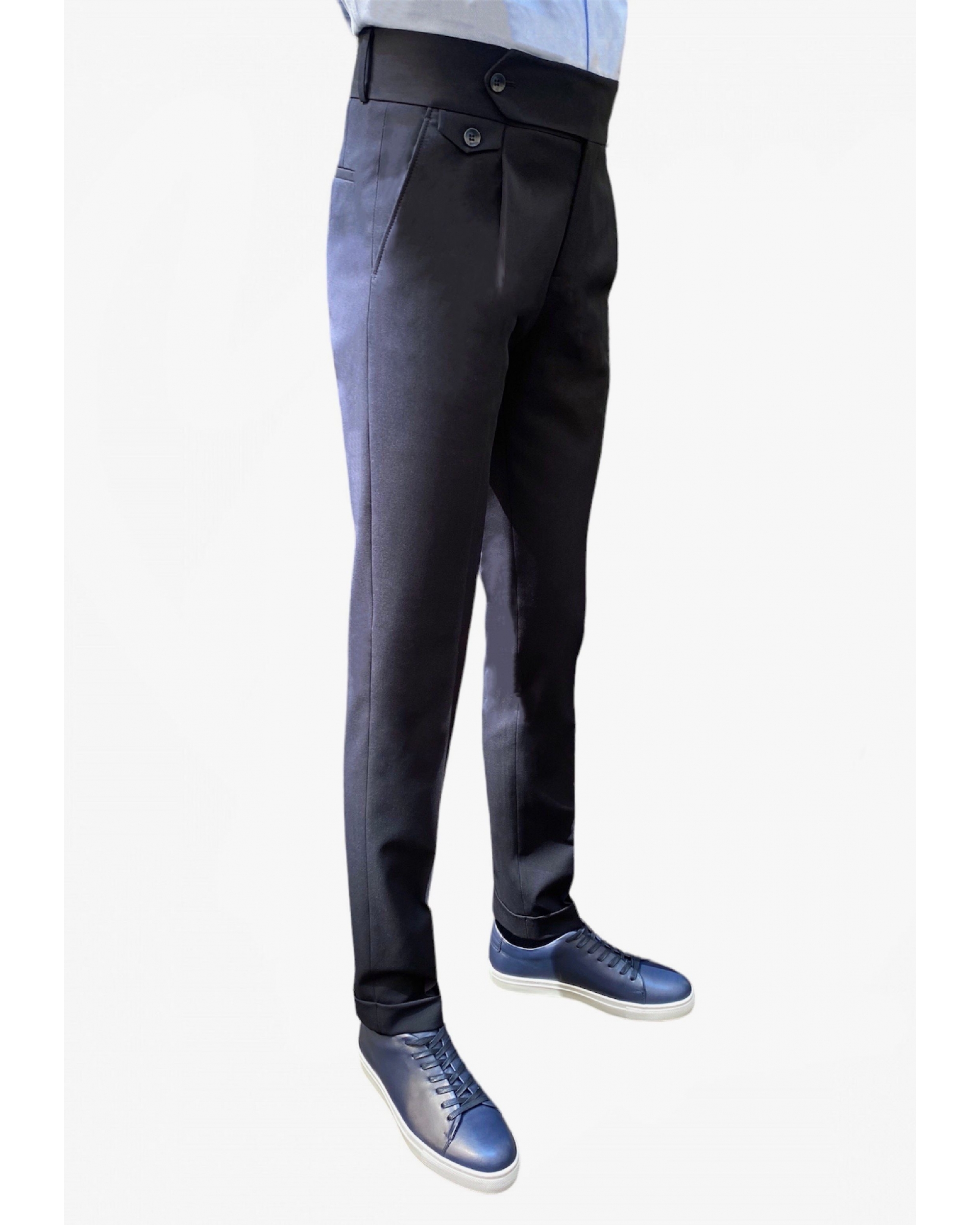 Pantalons à pinces Italien...