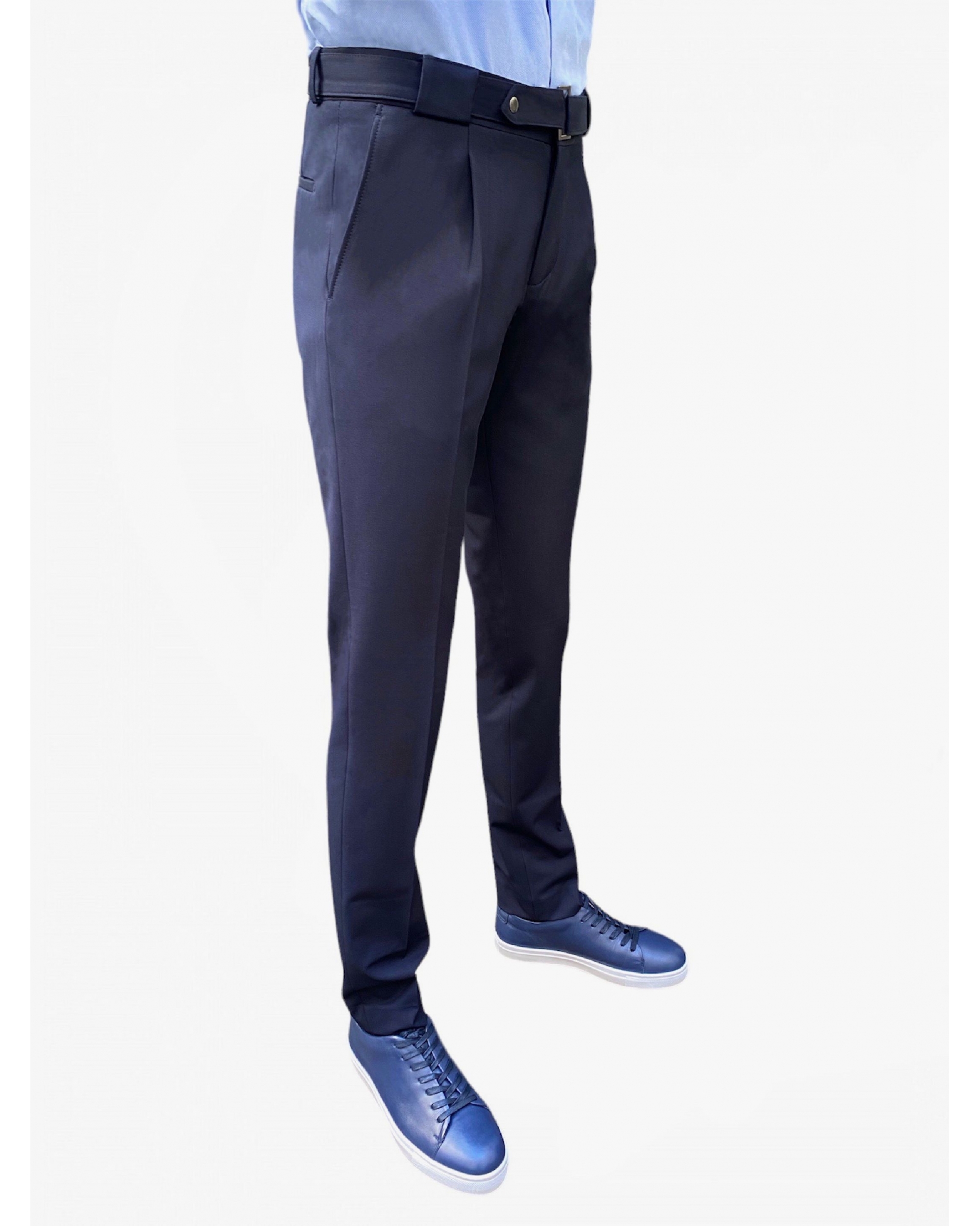 Pantalons à pinces Italien...