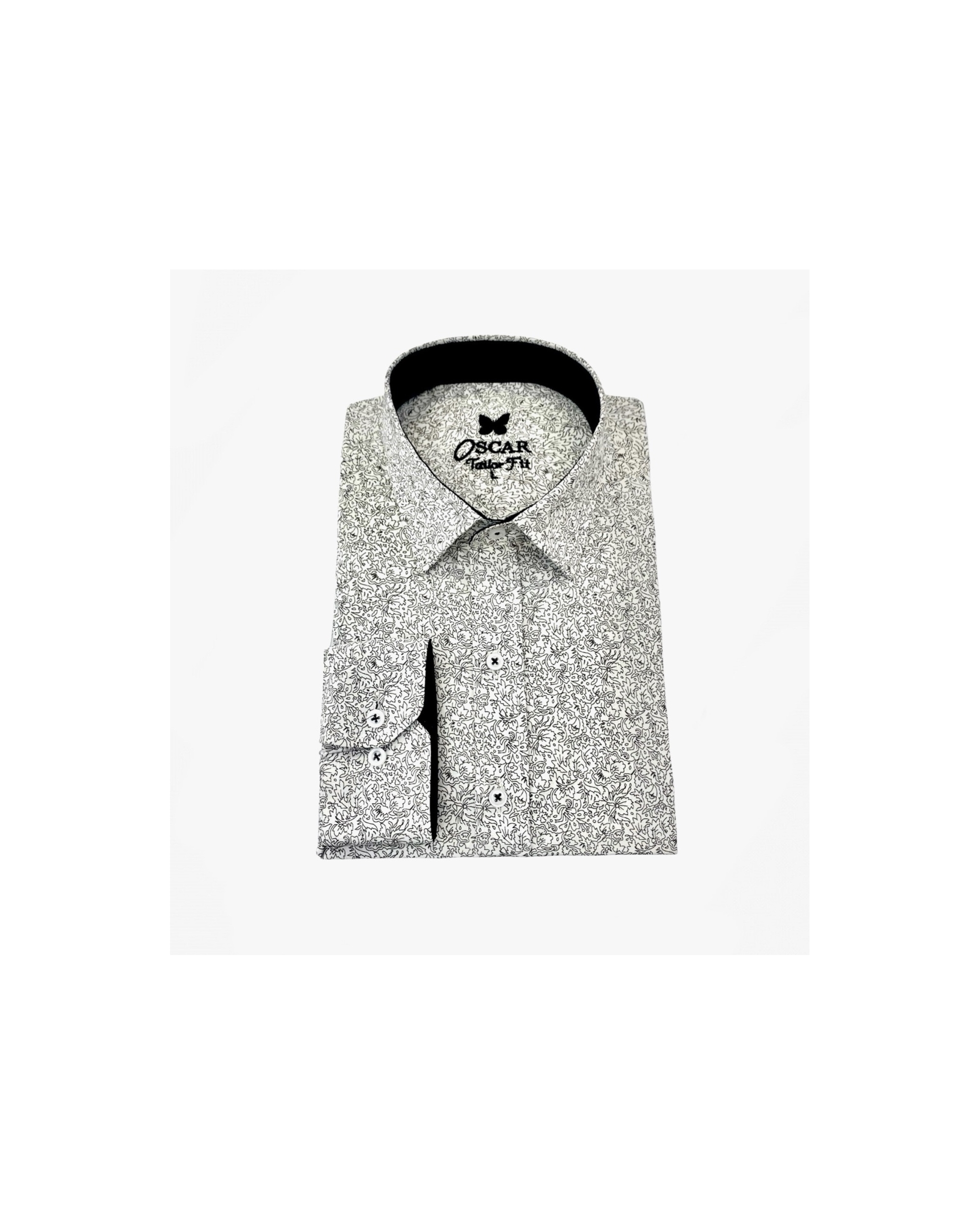 Chemise Imprimée 1206 Noir...