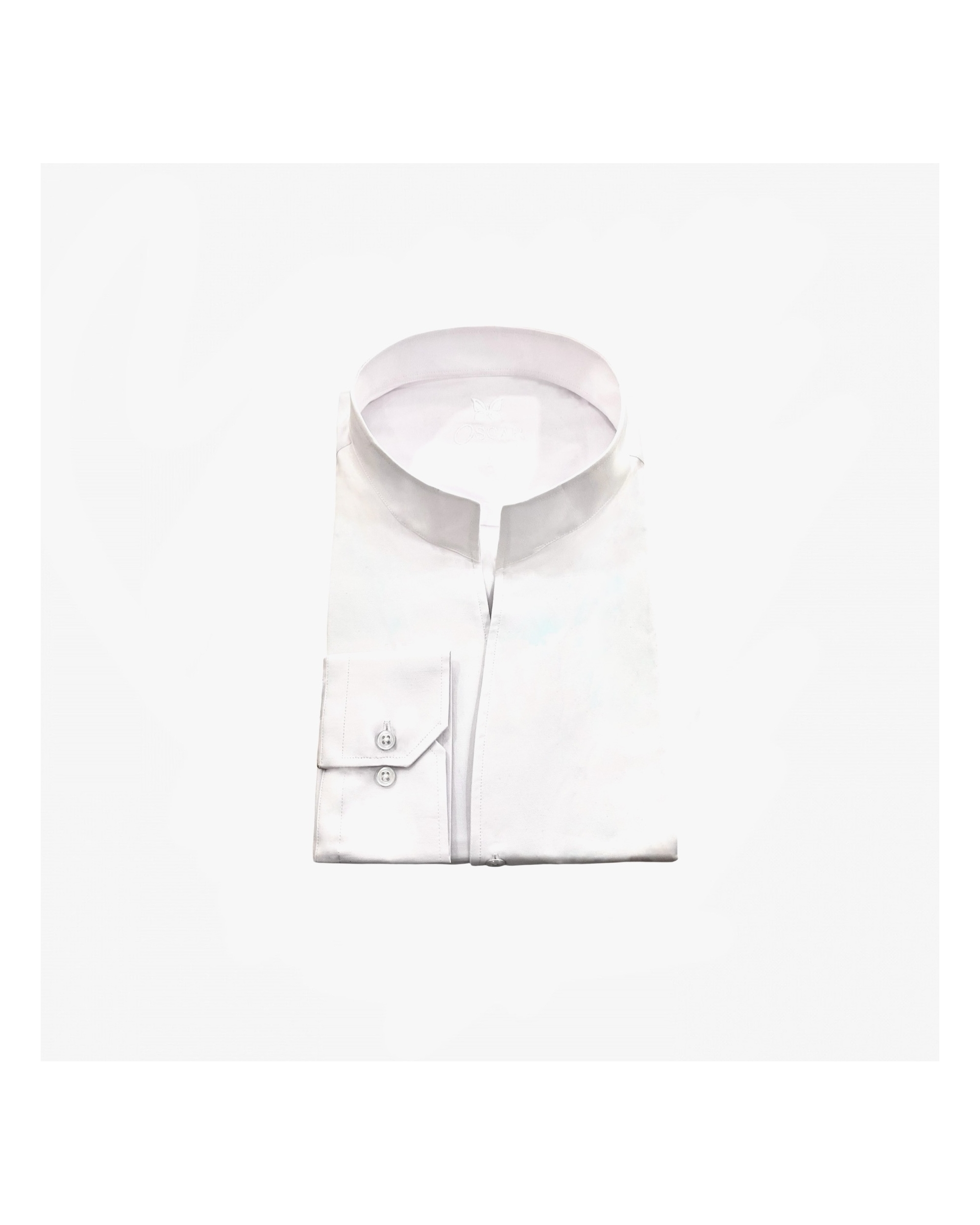 Chemise blanc à col Tulipe...