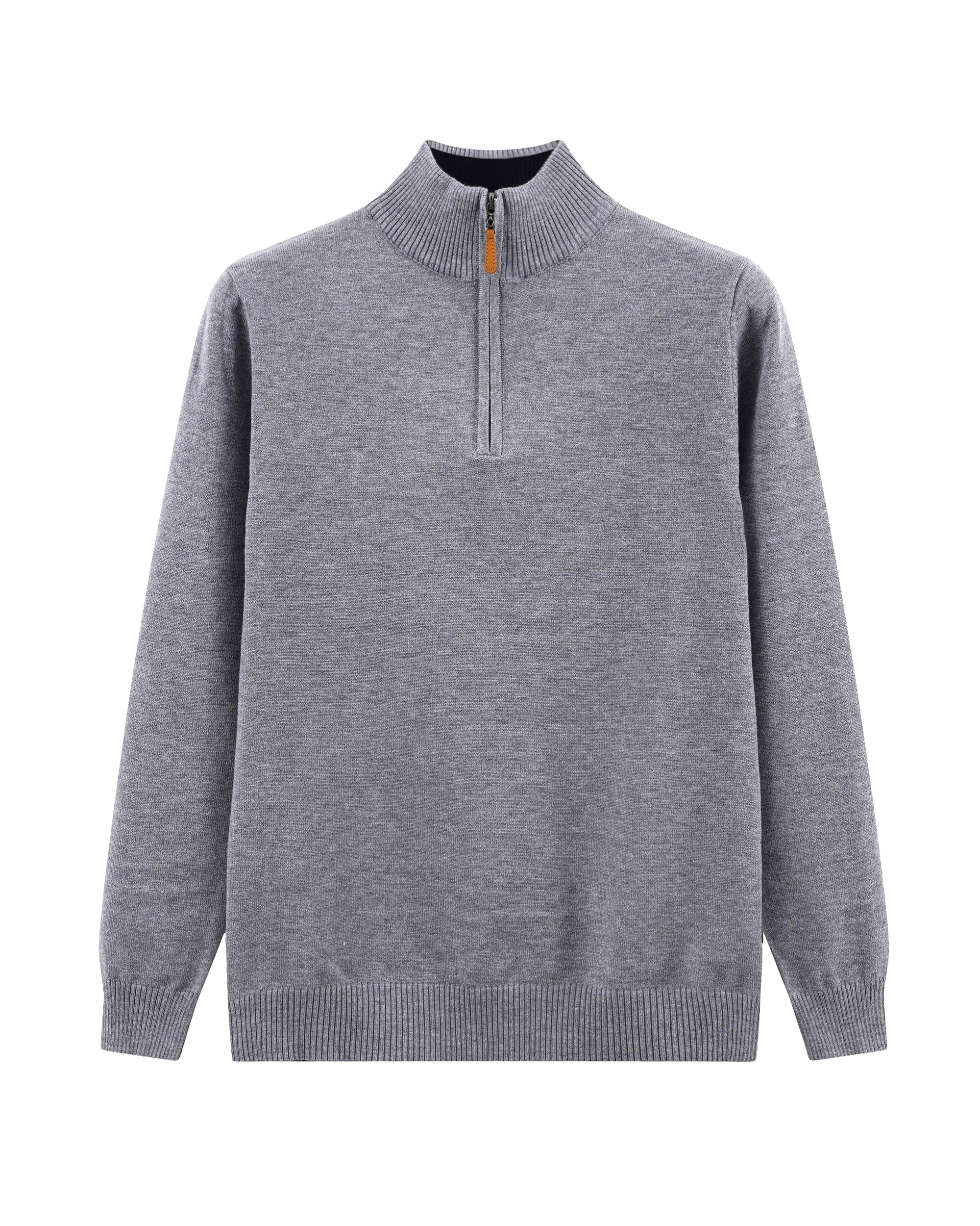 Pull en Maille à Col Zippé...