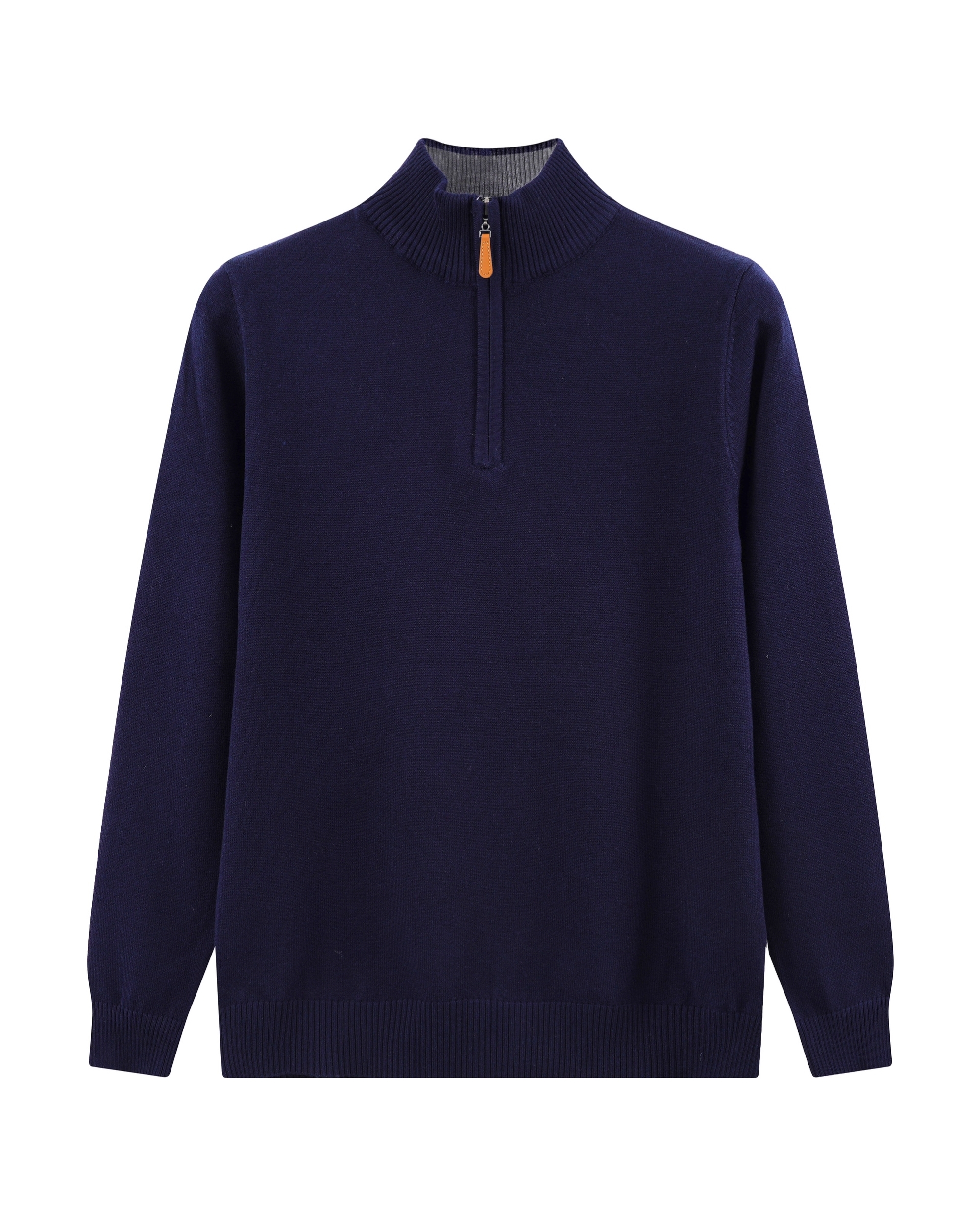 Pull en Maille à Col Zippé...