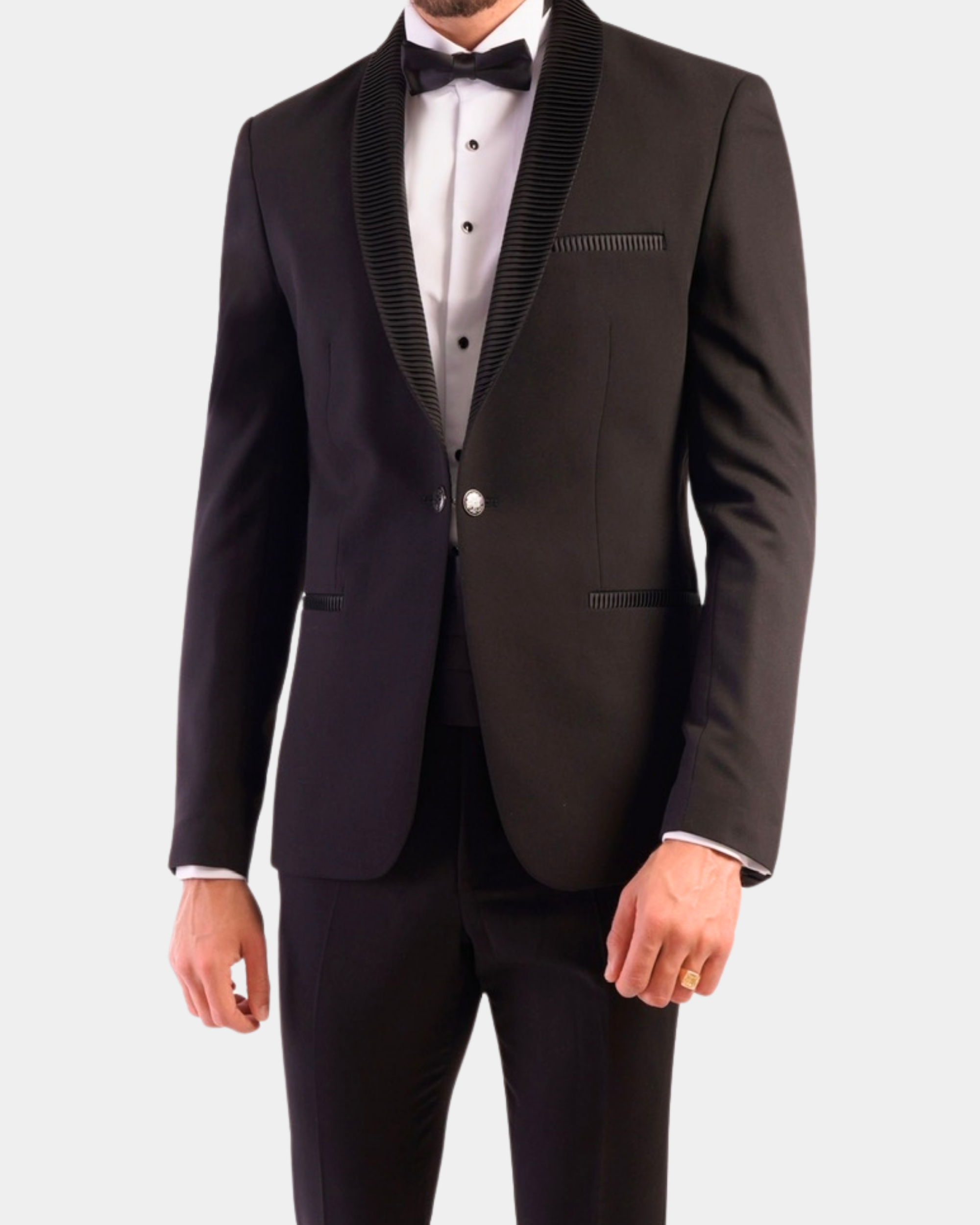 Smoking Andreas Noir 2 pièces