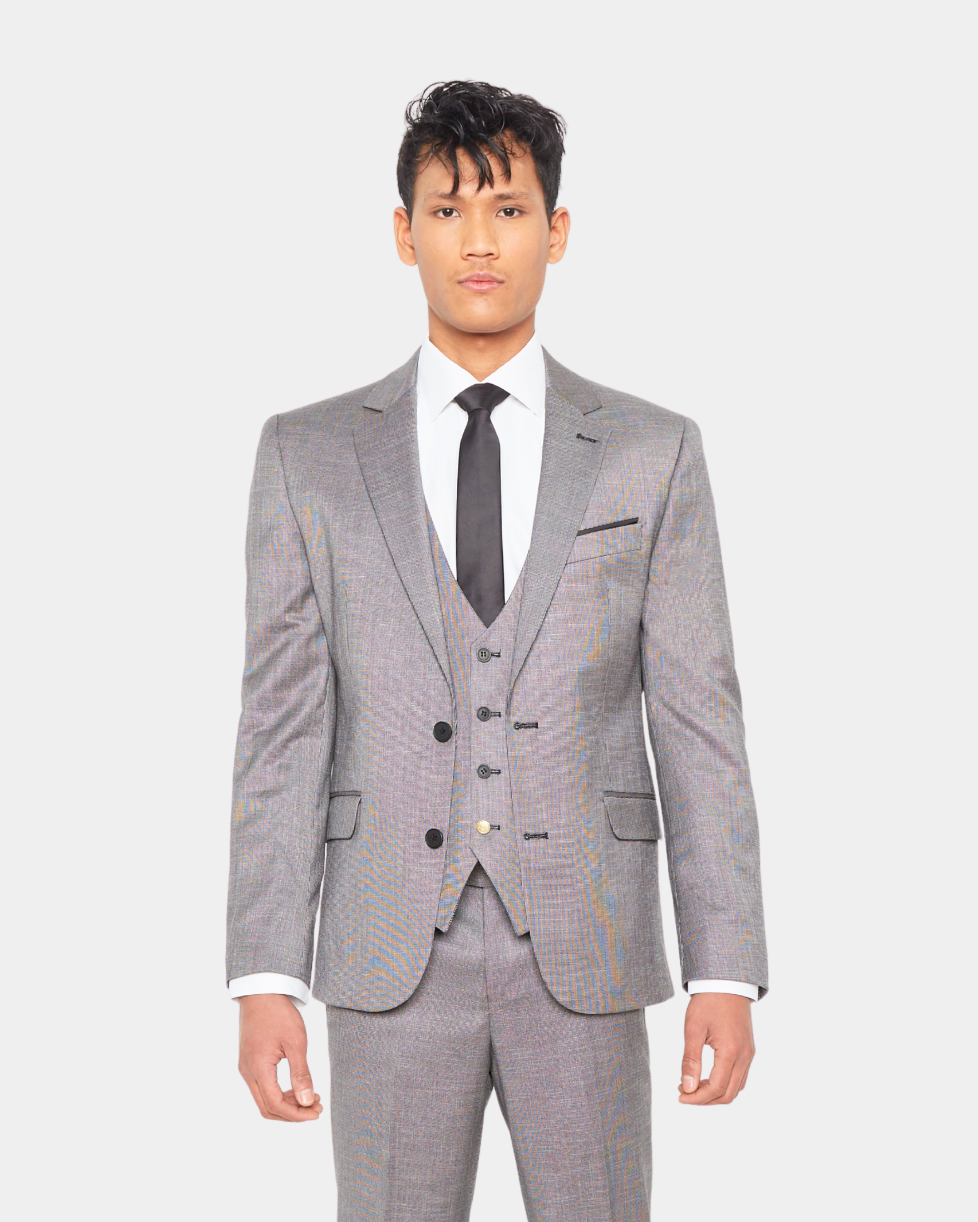 Costume Micky focus gris moyen