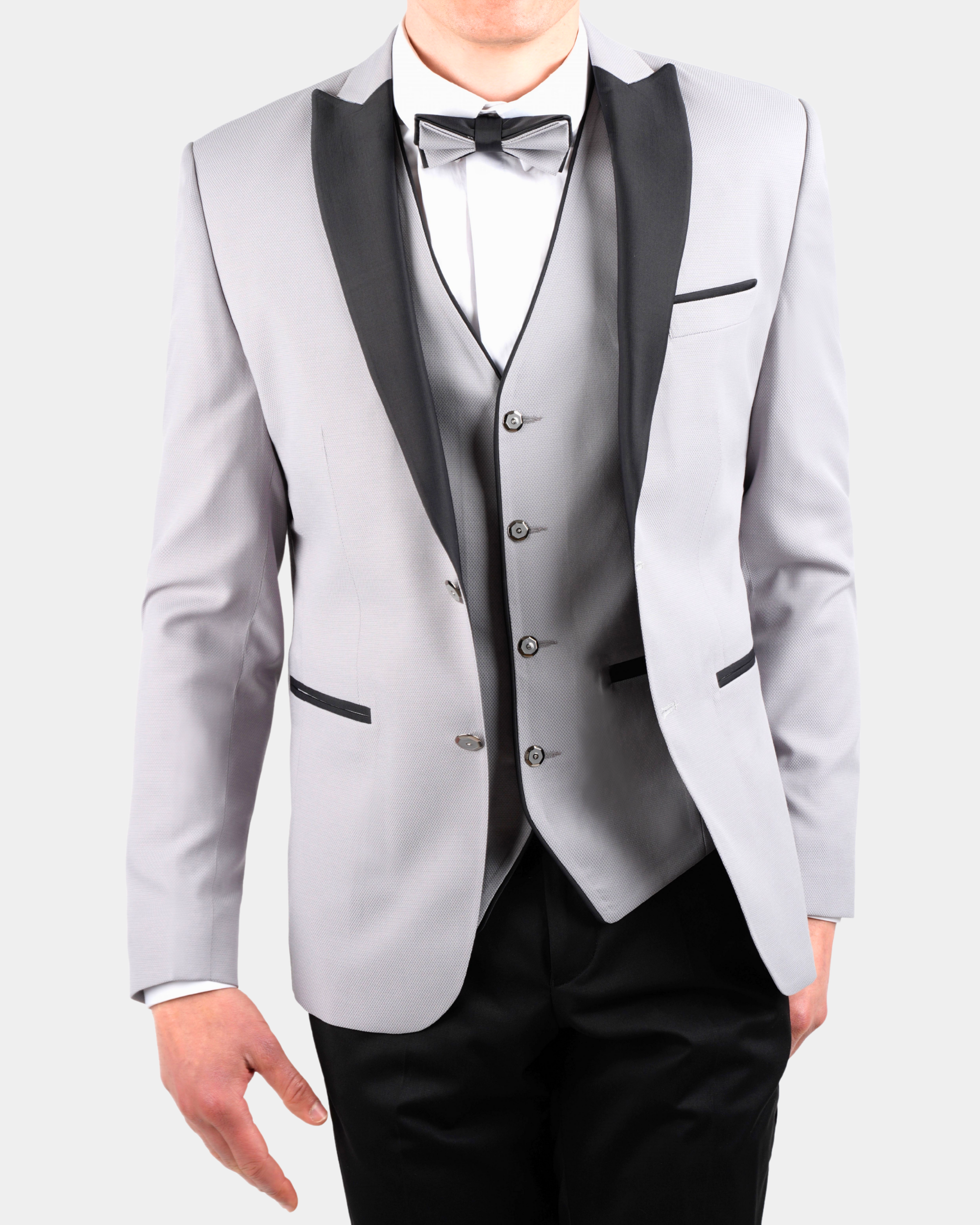 Smoking pierrot gris perle...