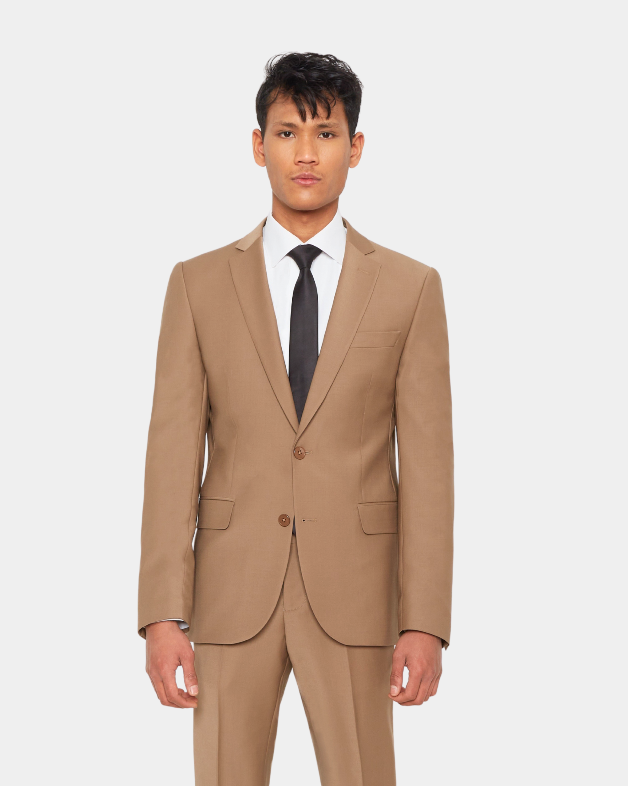 Costume Carlton 150's camel...