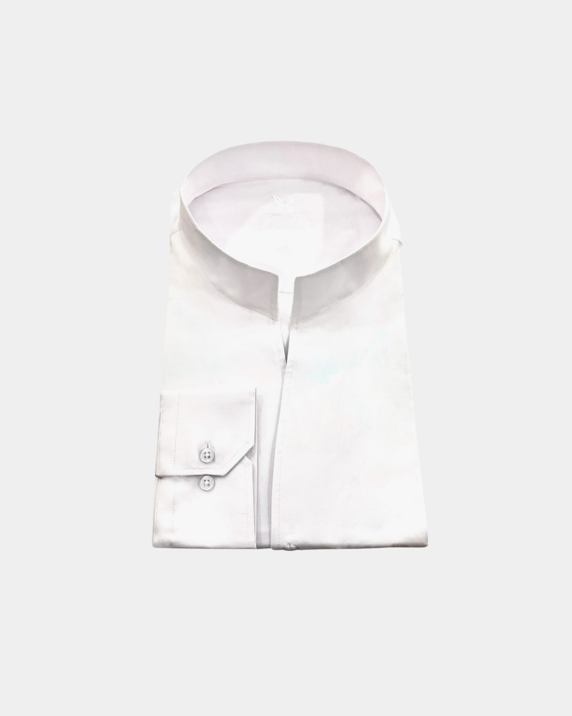 Chemise blanc à col Tulipe...