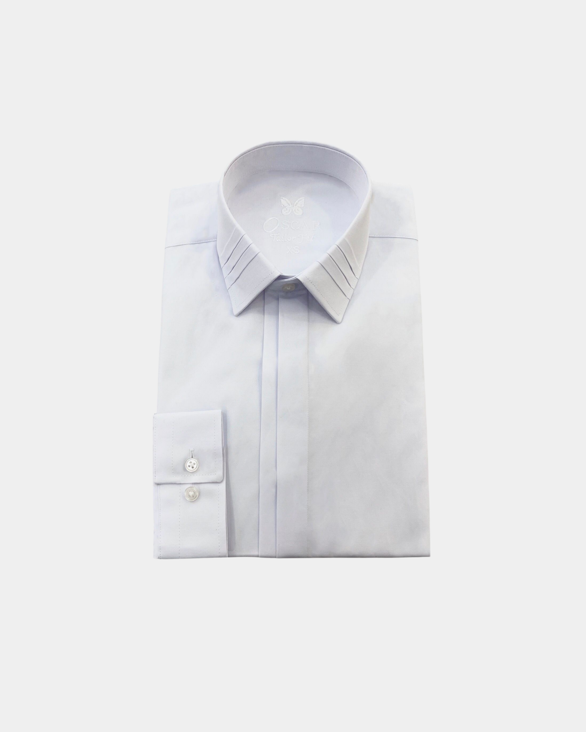Chemise cérémonie blanc à...