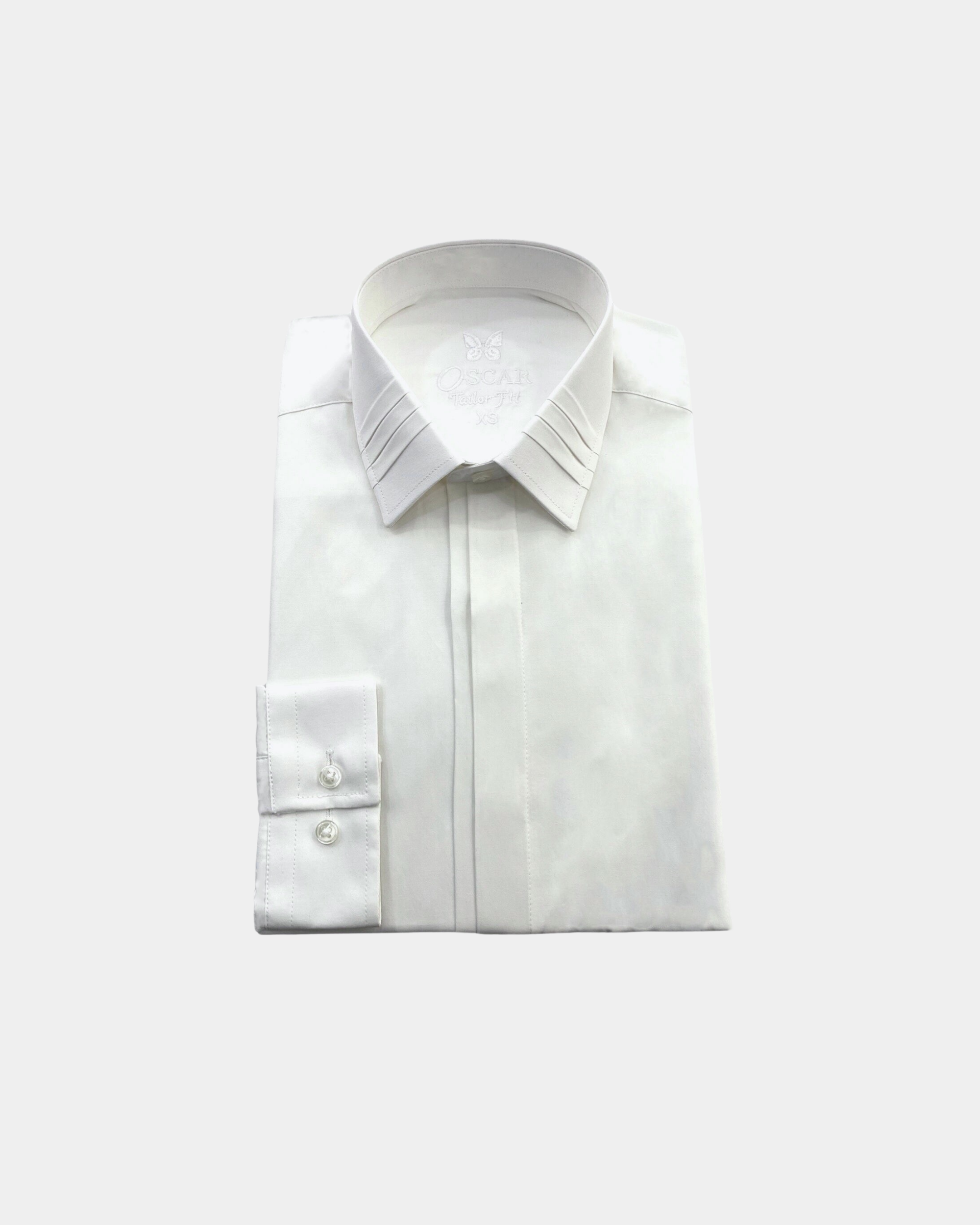 Chemise cérémonie ivoire à...