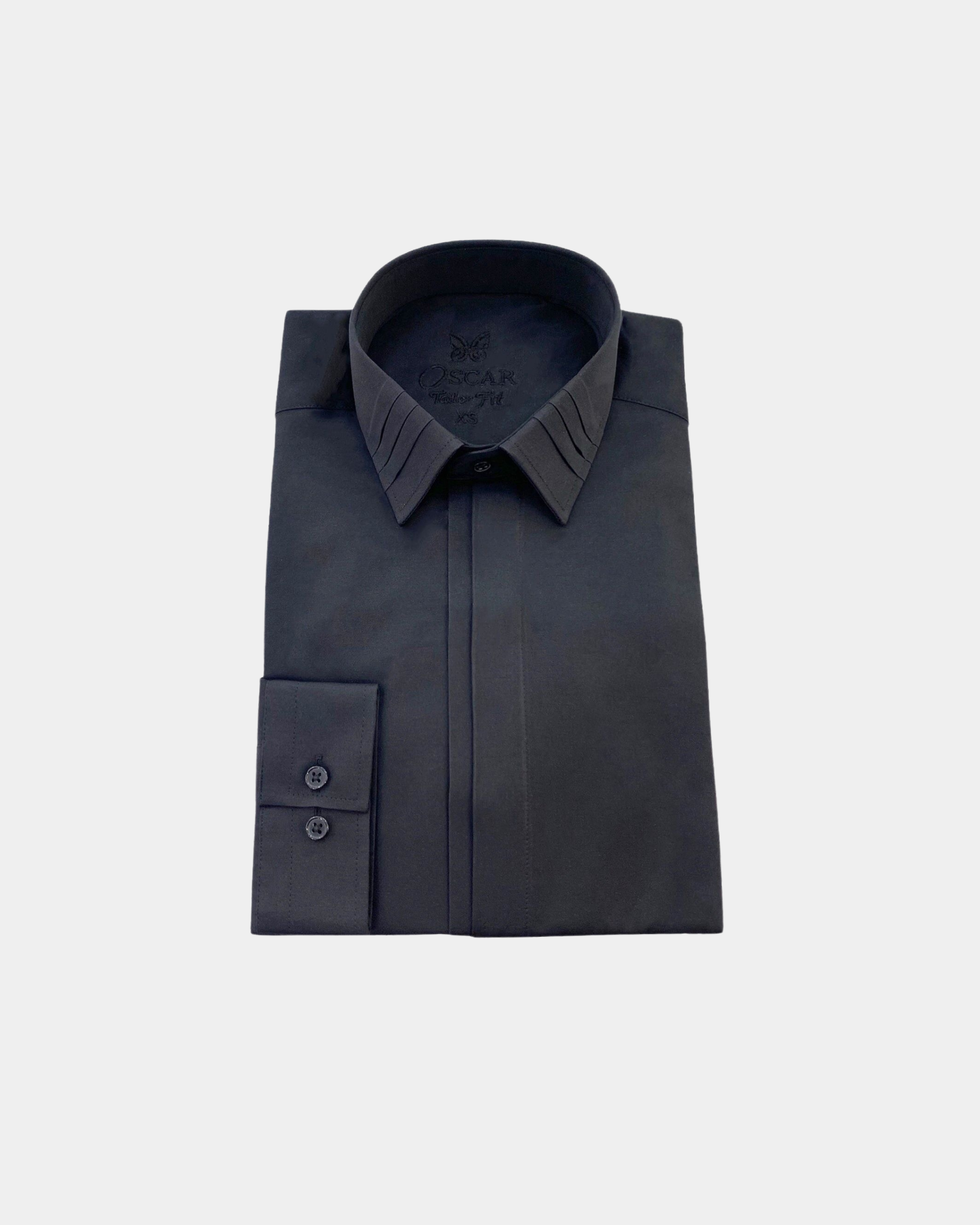 Chemise cérémonie noir à...