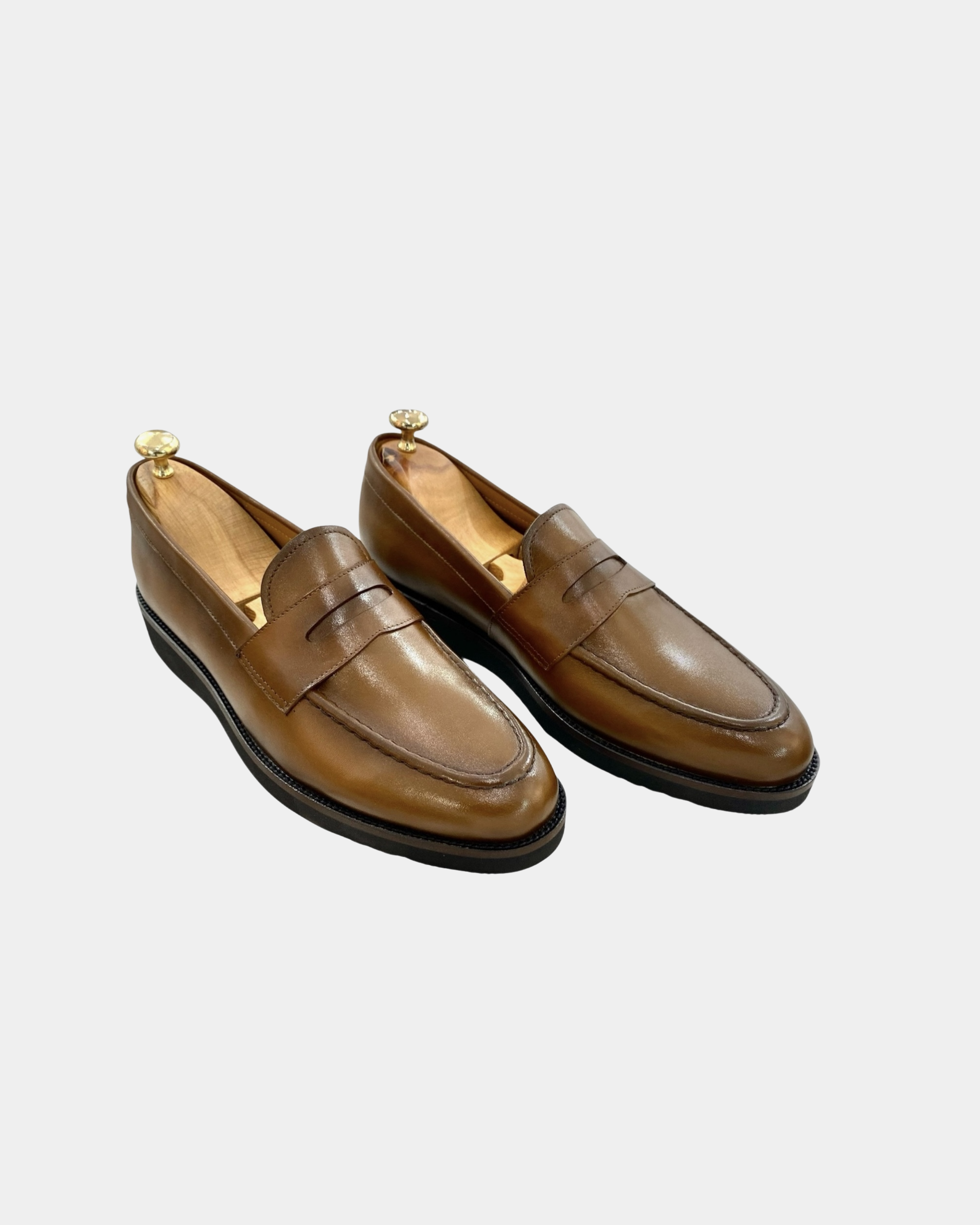 Mocassin Homme Cuir Cognac...