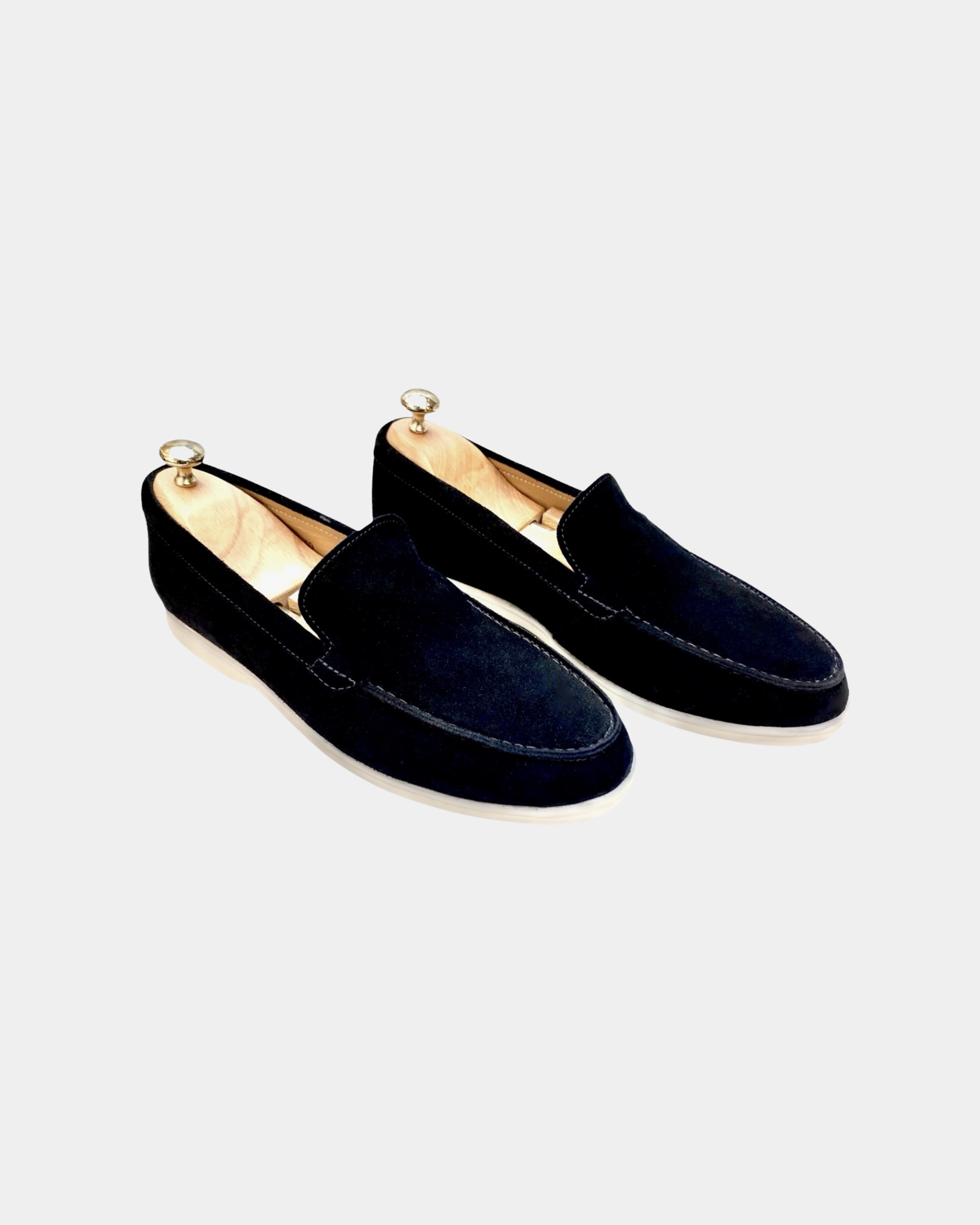 Mocassin Homme en Daim Noir...