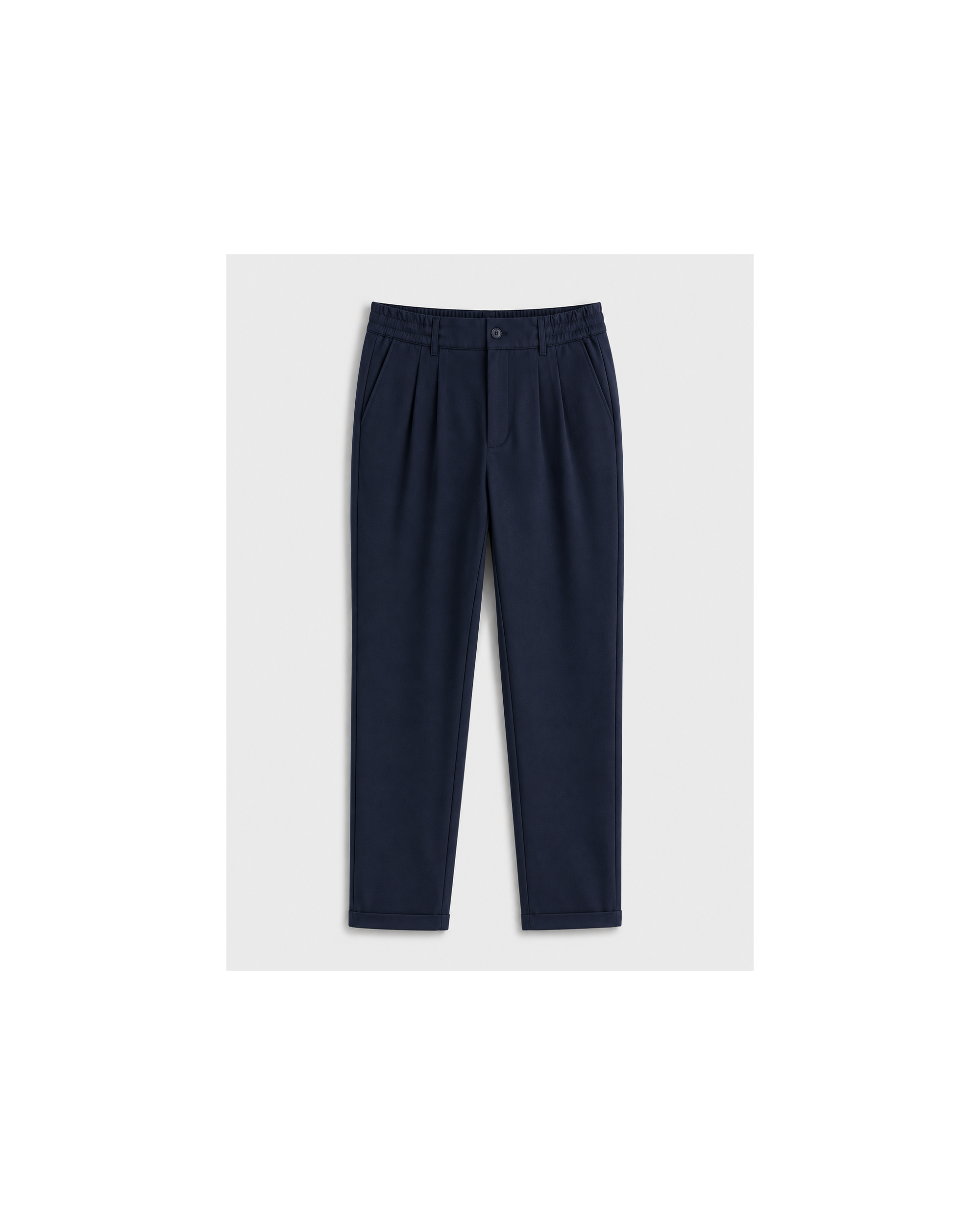 Pantalons Jog à pinces Marine