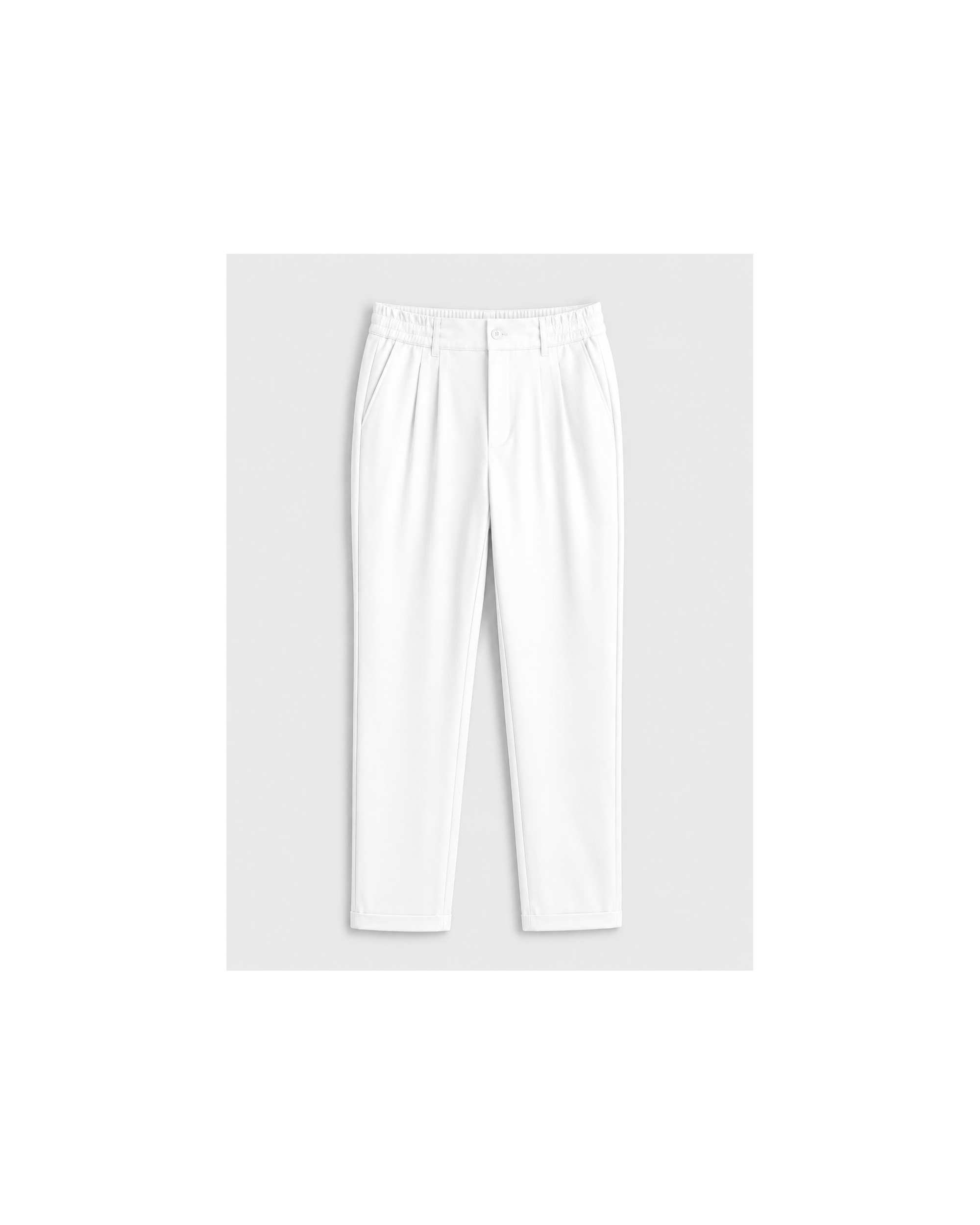 Pantalons Jog à pinces Blanc