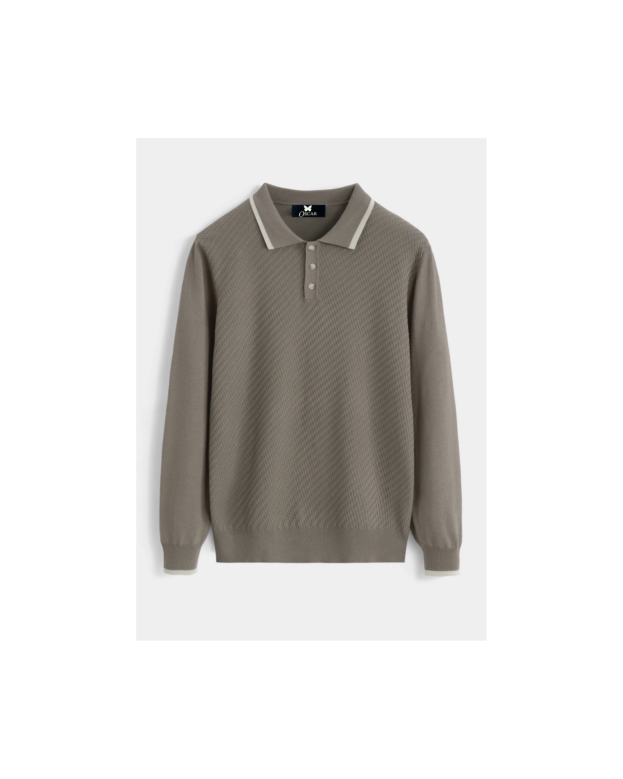 Pull en Maille Tressé à Col...