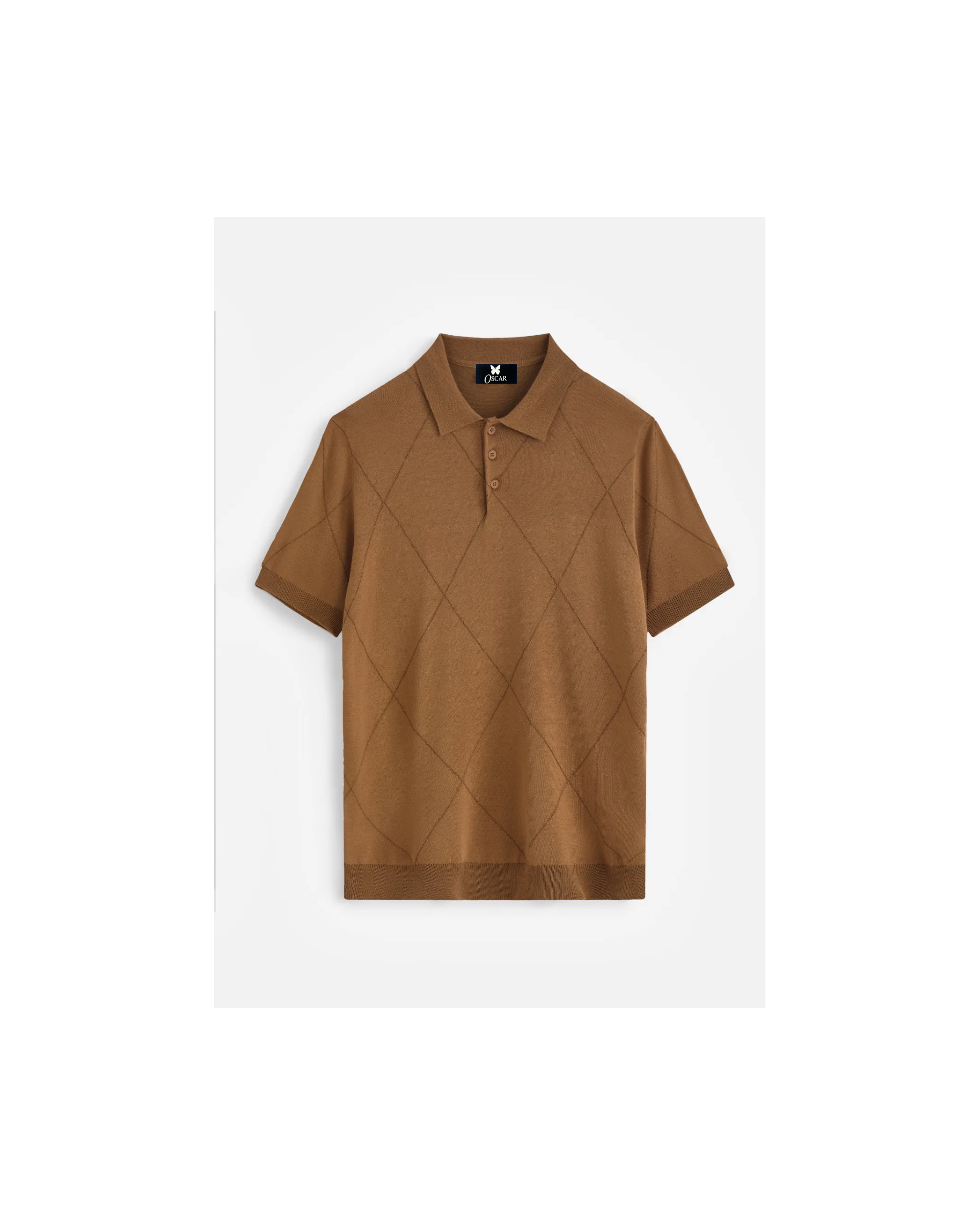 Polo en maille Col Revers...