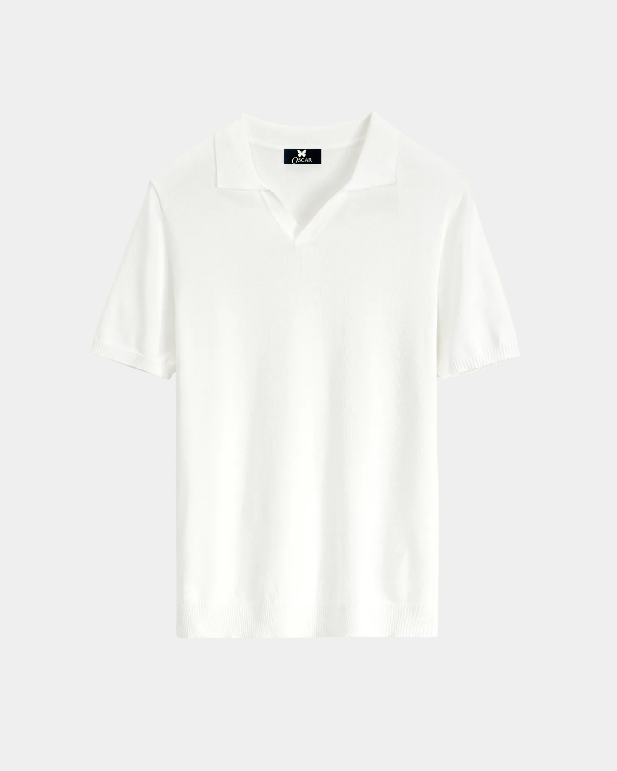 Polo en Maille Col Revers V...