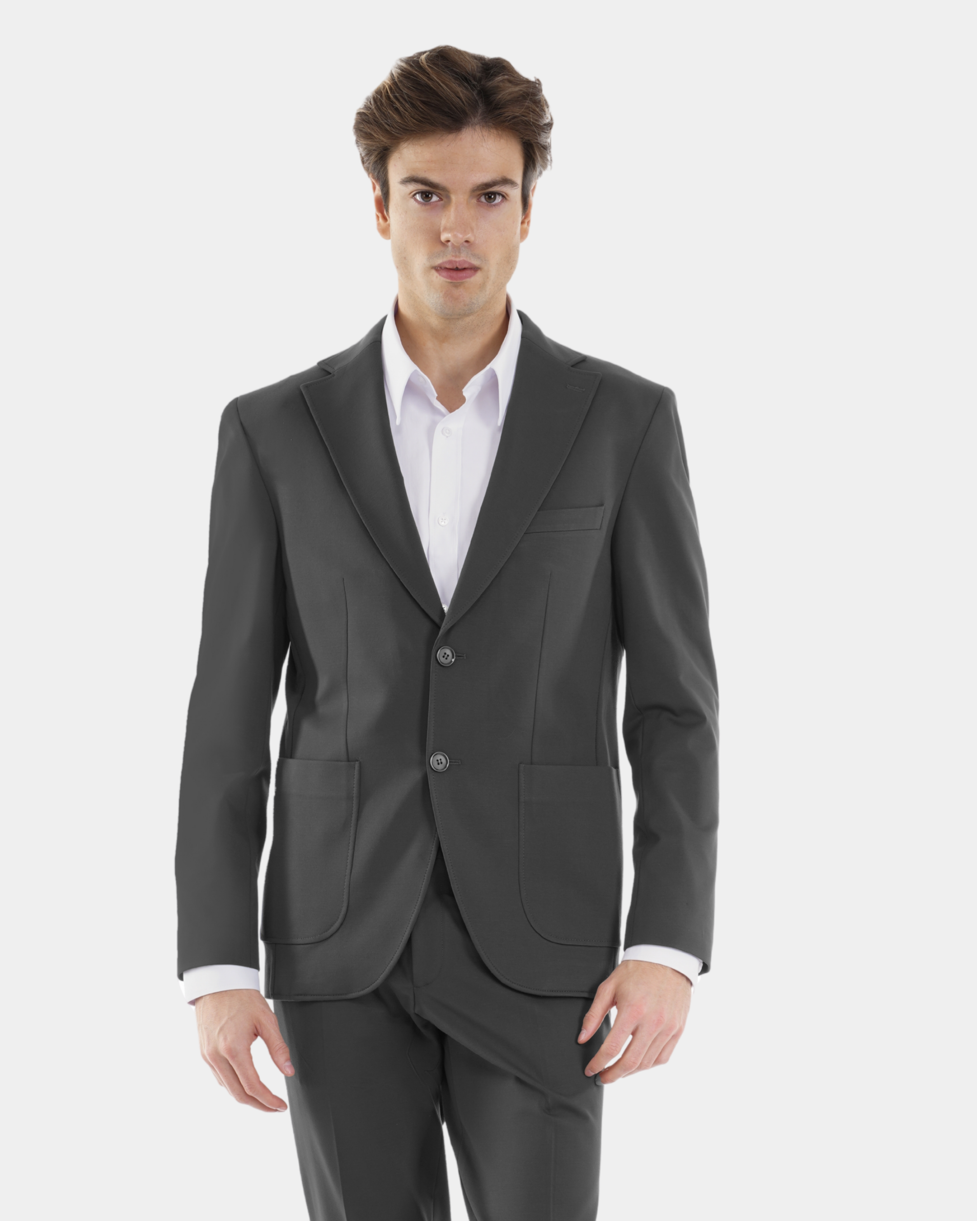 Costume Jersey Kaki Poches...