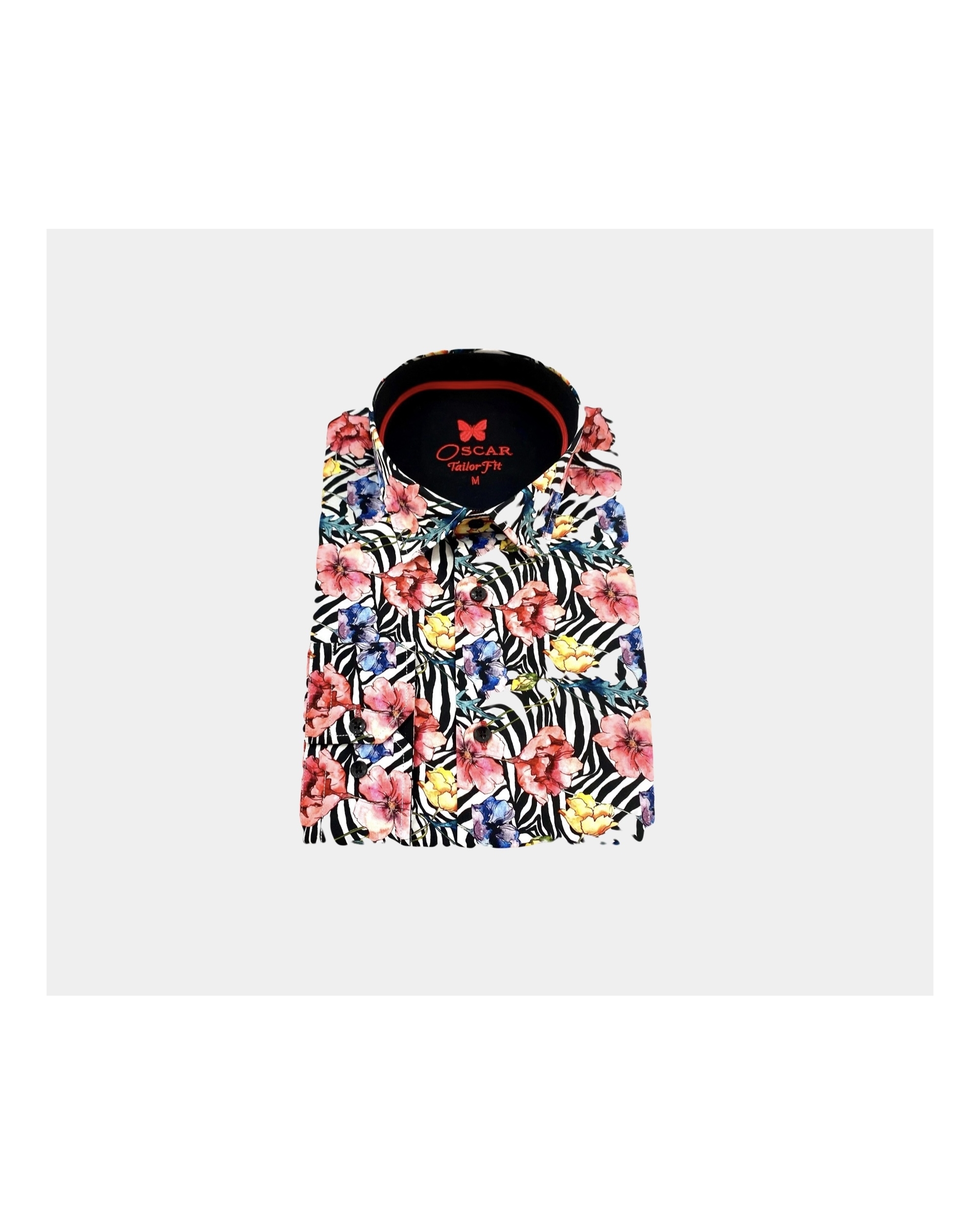 Chemise imprimée 100% coton...