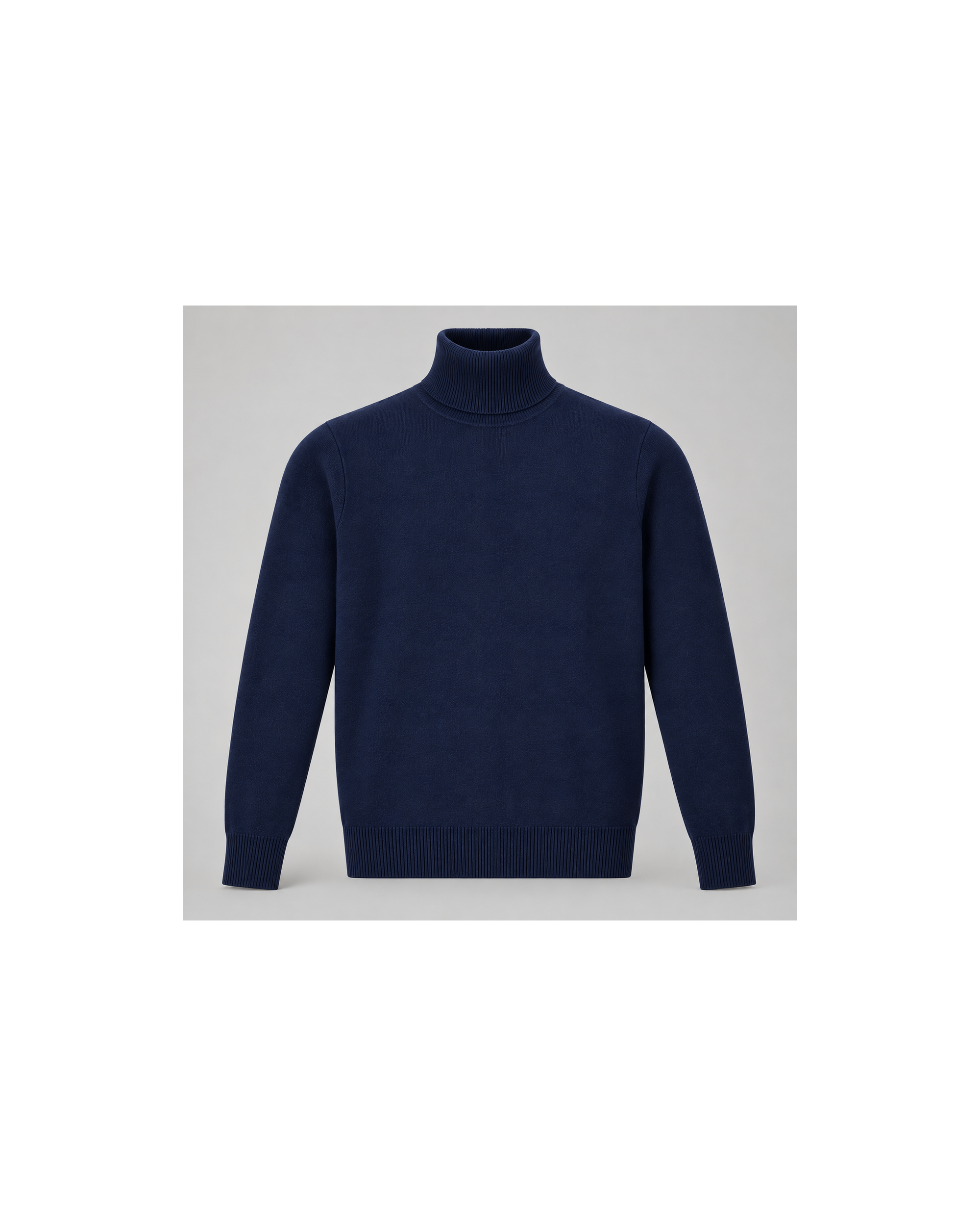 Pull en Maille à Col Roulé...
