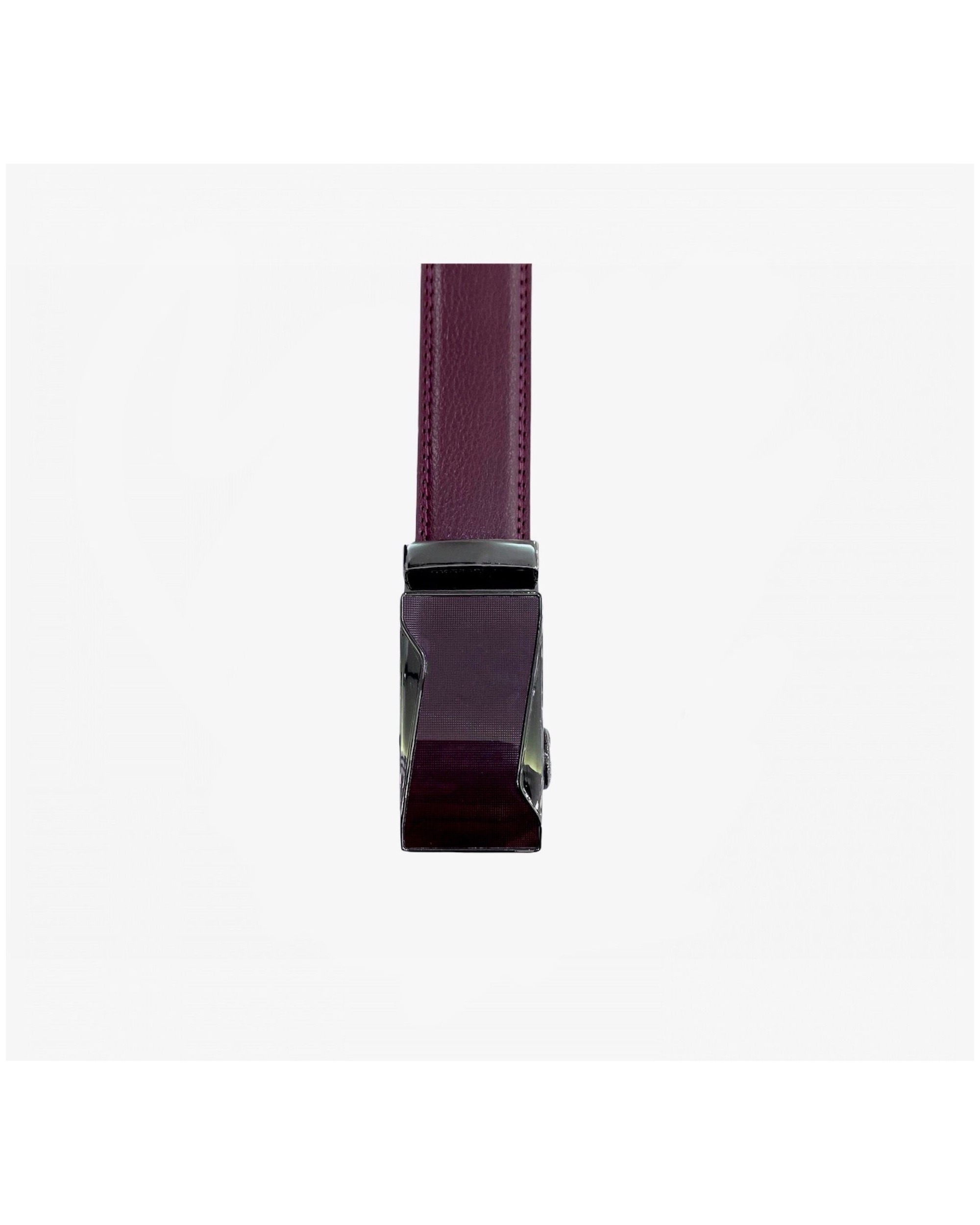 Ceinture cuir Bordeaux