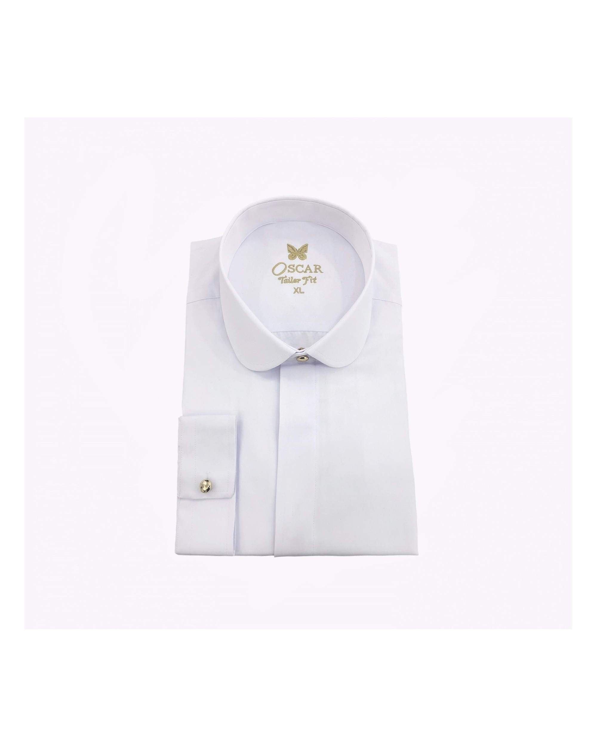 Chemise blanc à col rond...