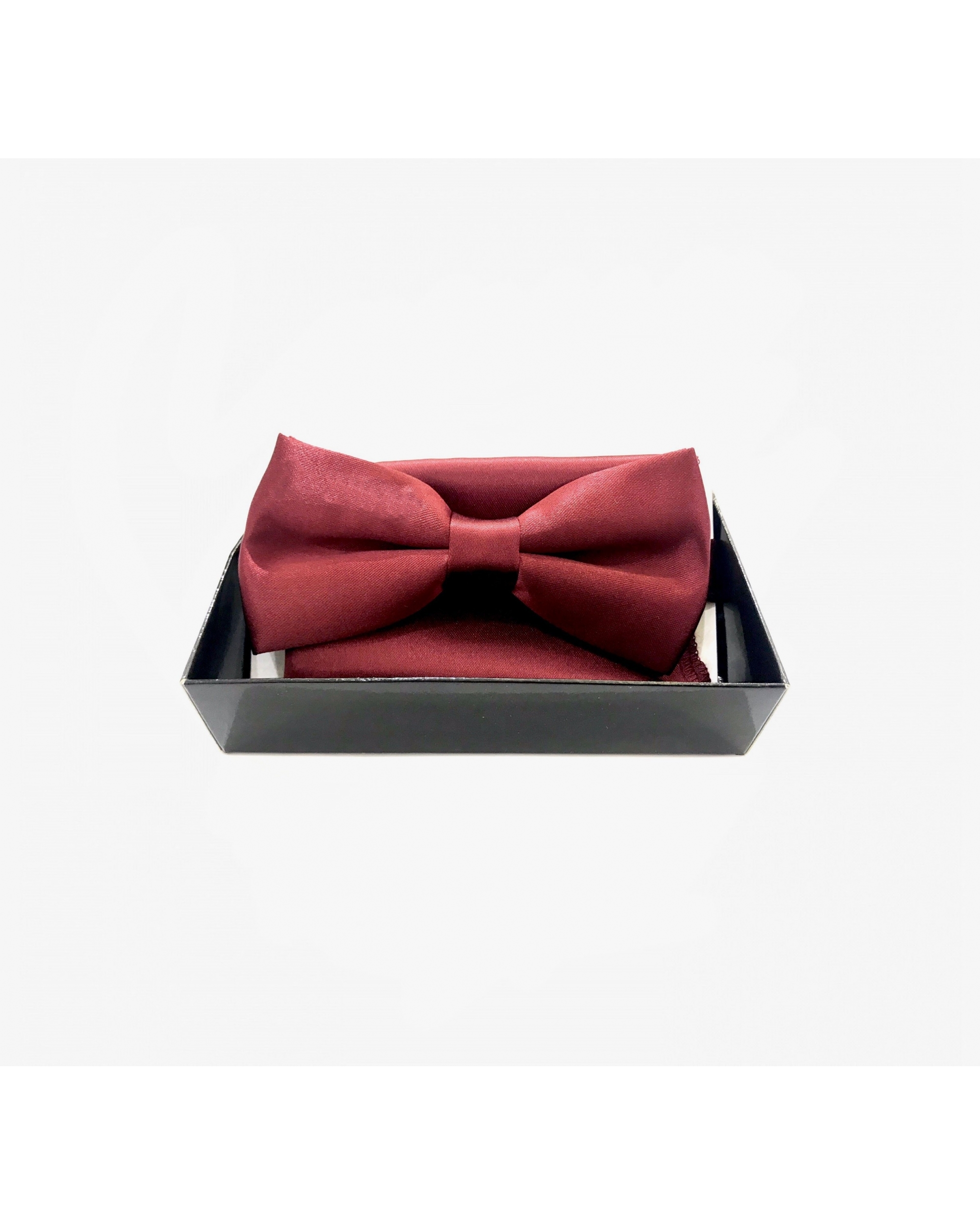 Noeud Papillon uni Bordeaux...