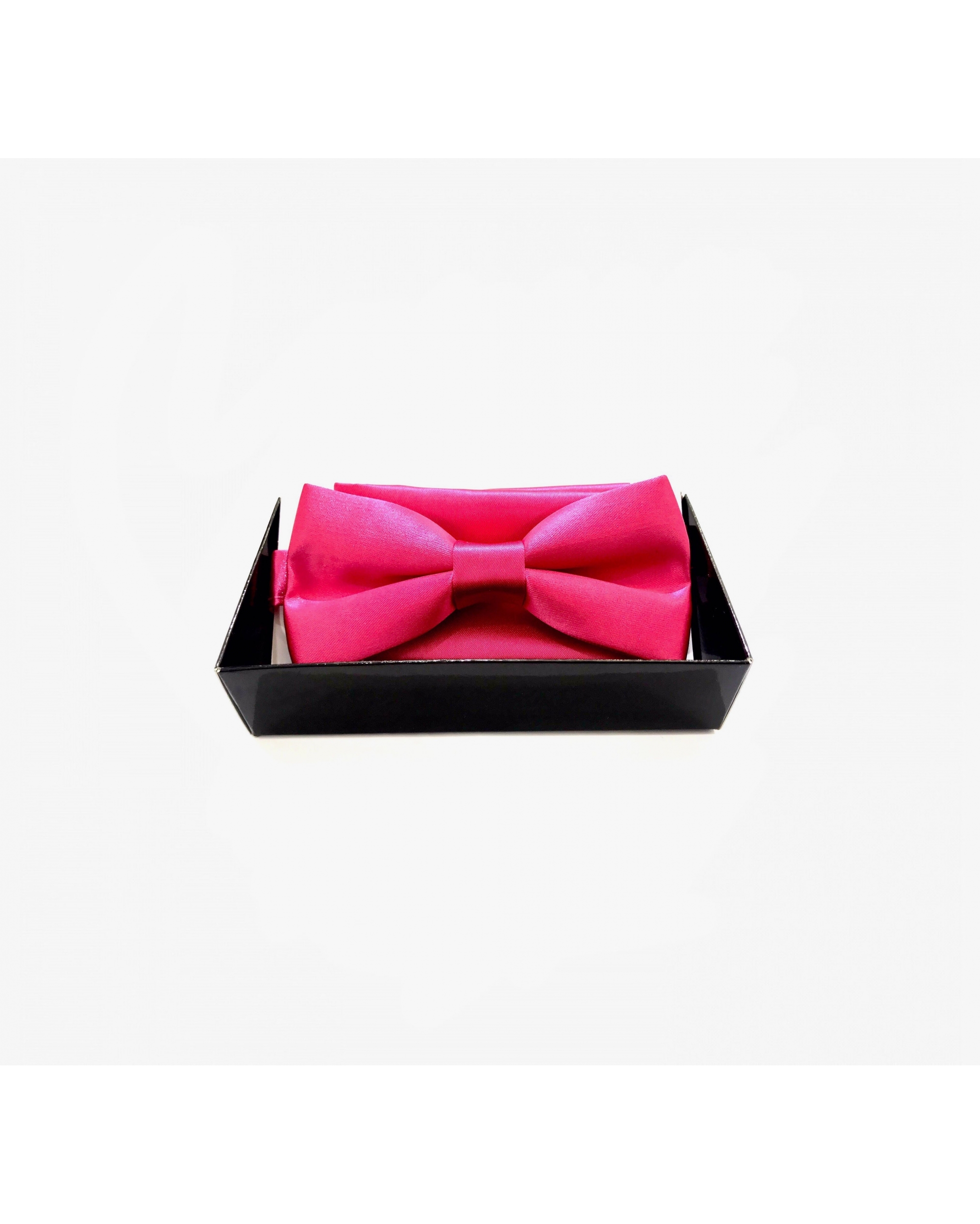 Noeud Papillon uni Fuschia...