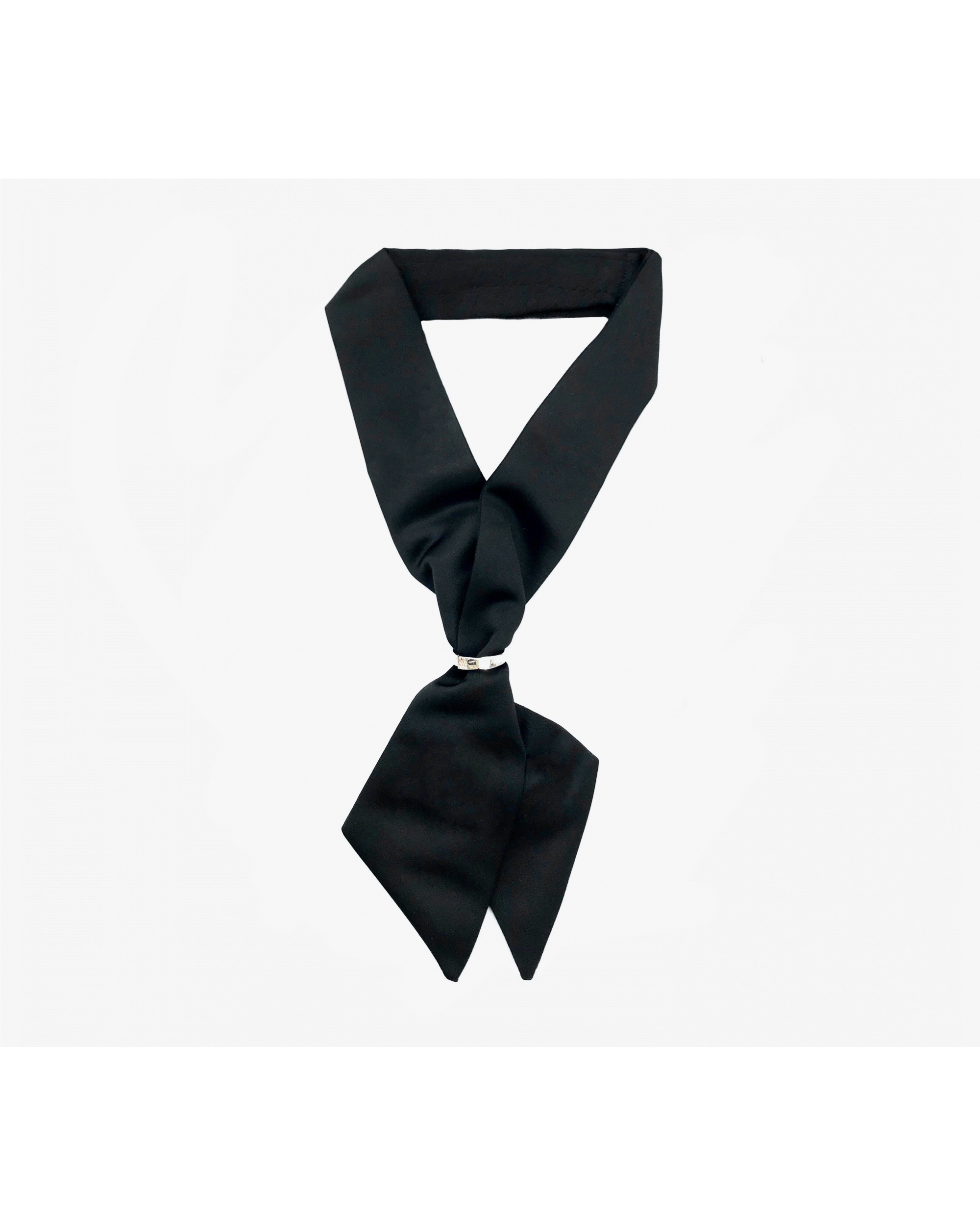 Lavallière noir + bague...